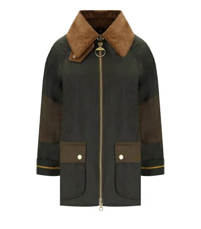 BARBOUR BARBOUR ALLERSTON WAX OLIVE GREEN JACKET