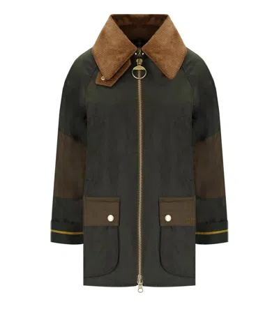 BARBOUR BARBOUR ALLERSTON WAX OLIVE GREEN JACKET