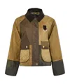 Barbour Herno Resort Down Jacket In Ultralight Nylon And Mesh In Brown