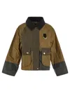 Barbour Long Sleeve Casual Jacket In Green
