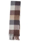 Barbour Alrge Tattersall Scarf In Multi