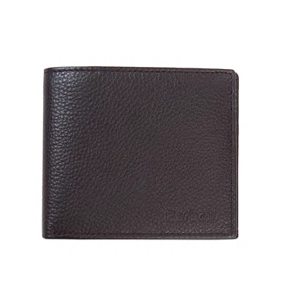 Barbour Amble Leather Billfold In Brown