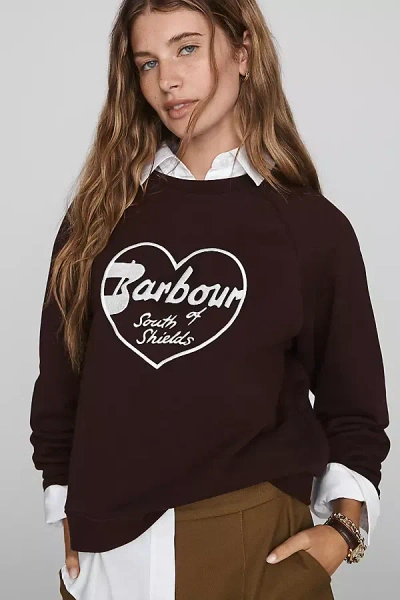 Barbour Ambleside 100% Cotton Sweatshirt In Brown