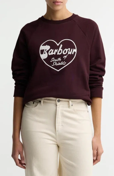 Barbour Ambleside Graphic Sweatshirt In Brown