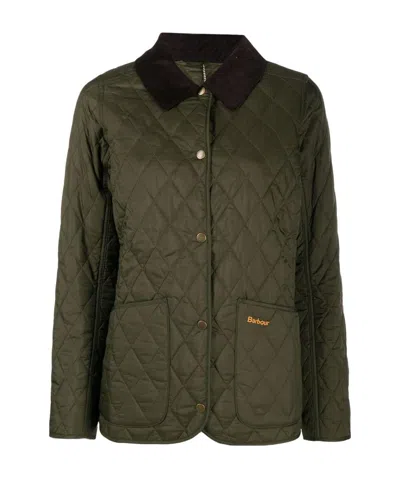 BARBOUR BARBOUR ANNANDALE QUILTED PRESS-STUD FASTENED JACKET