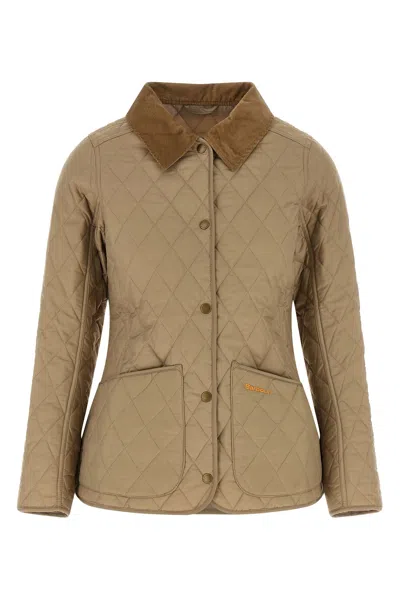 Barbour Single-breasted Casual Jacket In Brown