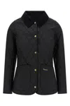 Barbour Annandale Water Resistant Quilted Utility Jacket In Black