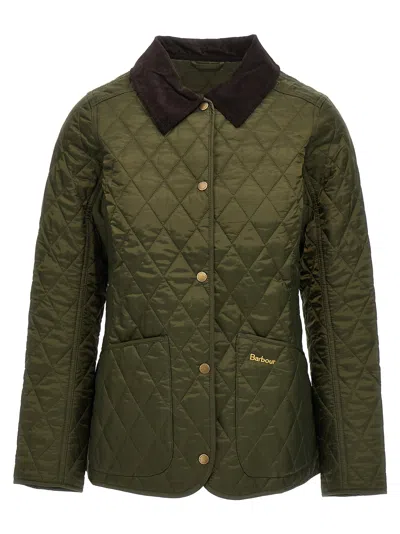 Barbour Annandale Puffer Jackets Green