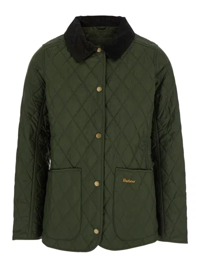 Barbour Annandale Quilt Aw25 Quilt Outerwear In Green