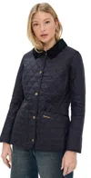 Barbour Annandale Quilted Womens Jacket In Blue