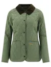 Barbour Annandale Quilted Jacket In Bayleaf