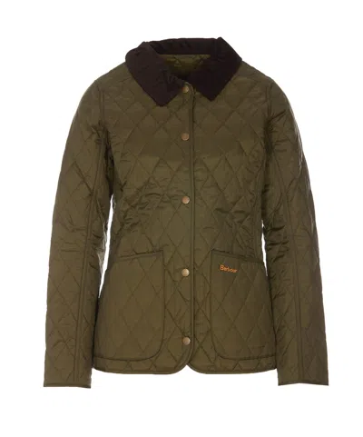 Barbour Annandale Quilted Jacket In Green