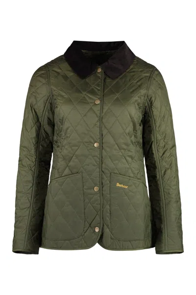 Barbour Annandale Quilted Jacket In Green