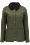 Barbour Annandale Quilted Womens Jacket In Green/brown