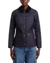 Barbour Summer Liddesdale Quilted Jacket In Blue