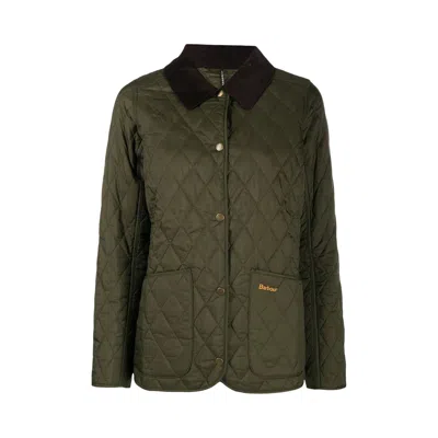 Pre-owned Barbour Annandale Quilted Jacket 'olive' | Green | Women's Size 8