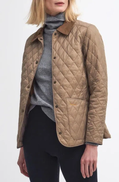 Barbour Annandale Quilted Jacket In Sand Dune