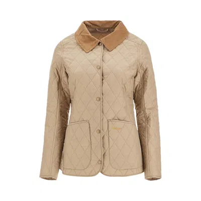 Pre-owned Barbour Annandale Quilted Jacket 'sand Dune' | Tan | Women's Size 10 In Brown