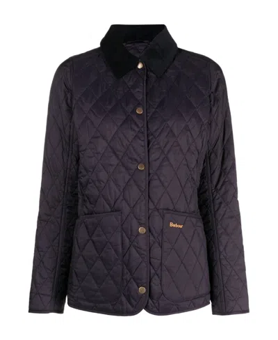 BARBOUR BARBOUR ANNANDALE QUILTED PRESS-STUD FASTENED JACKET