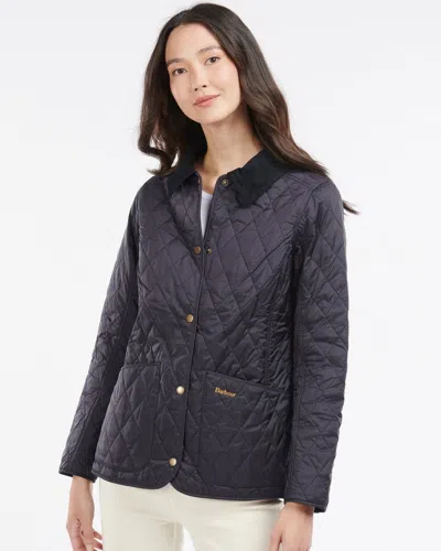 Barbour Annandale Quilted Womens Jacket In Blue