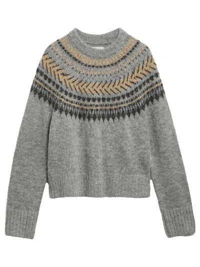 Barbour Annette Sweater In Gray