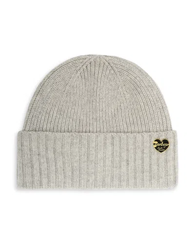 Barbour Annette Wool & Cashmere Knit Beanie In Winter Linen