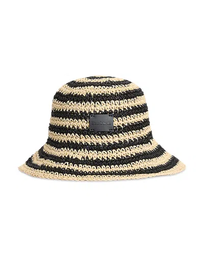 Barbour Annie Crochet Bucket Hat In Brown