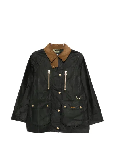 Barbour Argill Zip-fastening Patch-pockets Jacket In Green