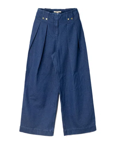 Barbour Arla Trousers In Blue