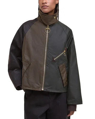 Barbour Arlene Waxed Jacket In Multi