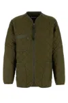 Barbour Army Green Nylon Liddesdale Jacket In Armygreen