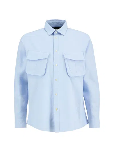 Barbour Arnham Oxford Jungle Shirt In Blue