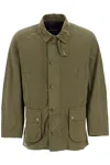 Barbour Ashbay Brown Jacket In Green