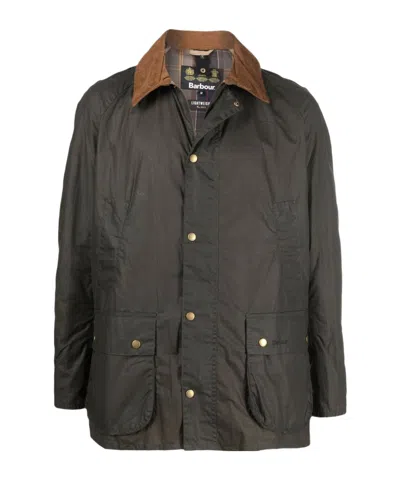 Barbour Ashby Buttoned Long Sleeved Coat In Black