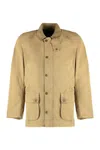 Barbour Ashby Cotton Jacket In Beige