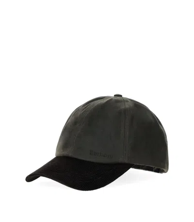 BARBOUR BARBOUR ASHBY OLIVE GREEN CAP