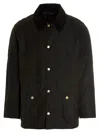 Barbour Jacket With Front Pockets And Long Sleeves
