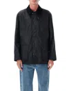 Barbour Ashby Long-sleeved Casual Jacket In Black
