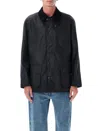 Barbour Bedale Jacket. In Black