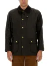 Barbour Ashby Wax Jacket Clothing In Brown