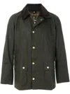Barbour Ashby Waxed Jacket In Green