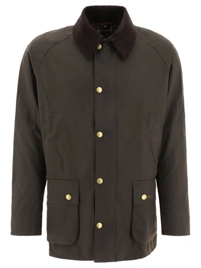 BARBOUR ASHBY JACKETS GREEN