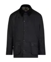 Barbour Ashby Long-sleeved Casual Jacket In Black