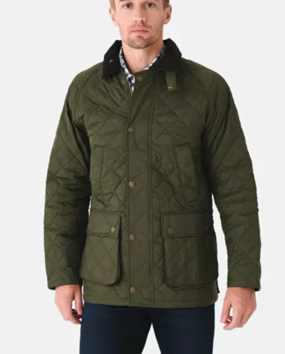Pre-owned Barbour Ashby Quilted Jacket Msrp $370 In Olive British Classic In Green