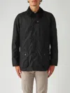 Barbour Ashby Realizzato In Cotone Cerato Sylkoil 203 G. Presenta Un Taglio Comodo. Chiusura Antivento Con B In Black