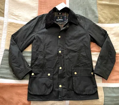 Pre-owned Barbour Ashby Wax Coated Jacket Waxed Olive Coat M Mens Mwx0339ol71