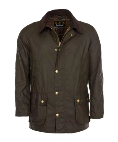 Barbour Ashby Wax Jacket In Brown