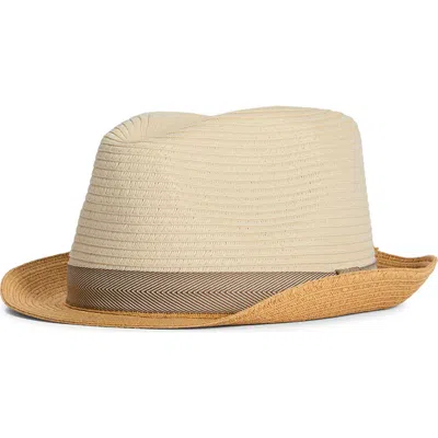 Barbour Ashill Trilby Summer Hat In Brown
