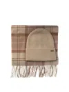 Barbour Aubrey Scarves Beige In Beige