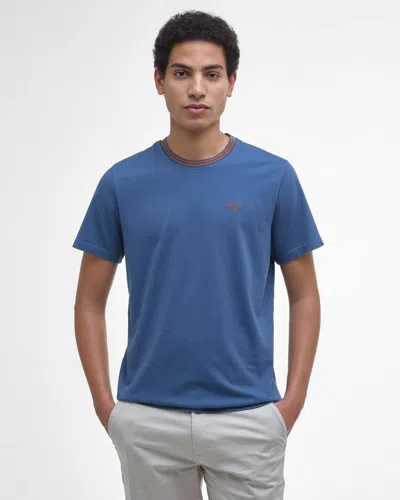 Barbour Austwick Mens T-shirt In Blue